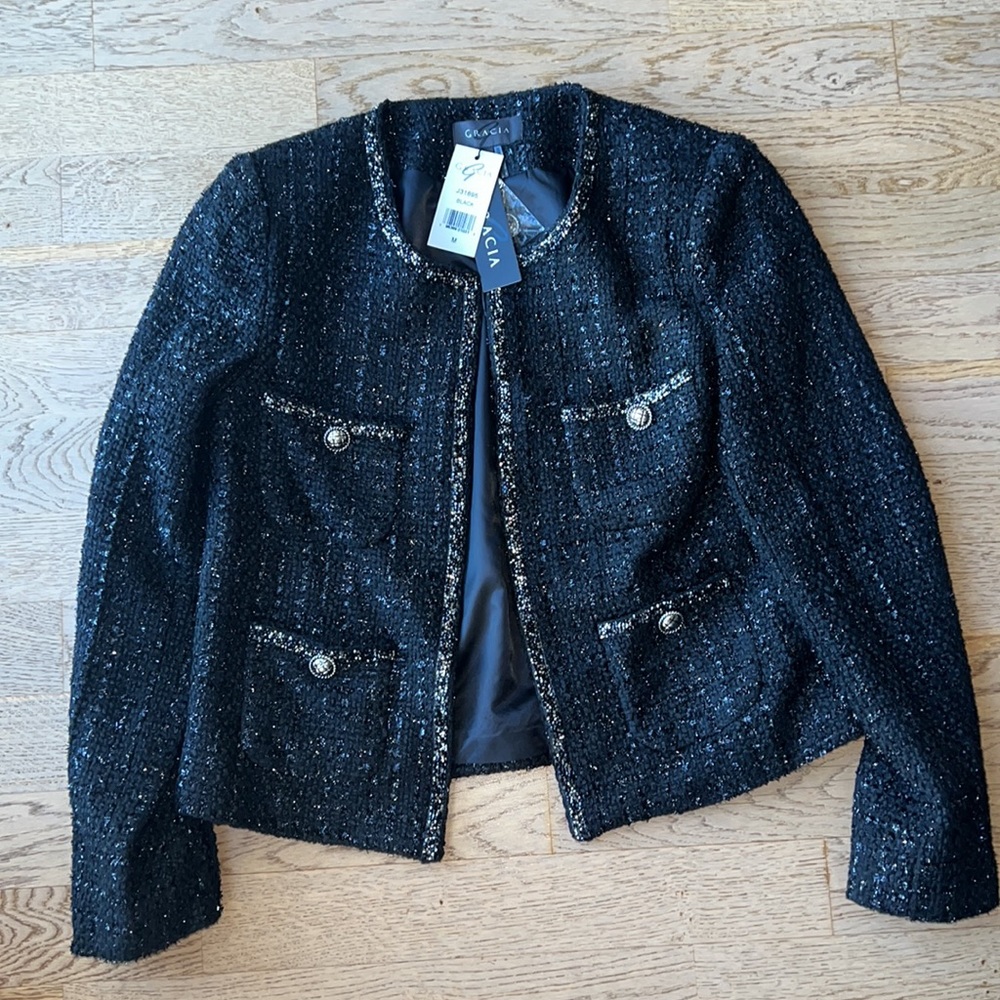 Garcia Tweed Jacket - Picture 5 of 6